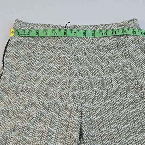 ANNE KLEIN NWT Womens Metallic Textured Side-Striped Jogger Pants XS - Picture 11 of 13